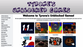 What Tyrones-unblockedgames.com website looked like in 2022 (2 years ago)