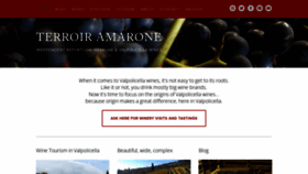 What Terroiramarone.net website looked like in 2022 (2 years ago)