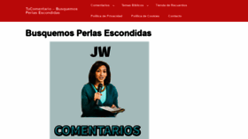 What Tucomentario.com website looked like in 2022 (2 years ago)