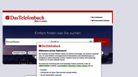 What Telefonbuch.de website looked like in 2022 (2 years ago)