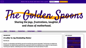 What The-golden-spoons.com website looked like in 2022 (2 years ago)