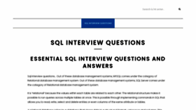 What Tipsforperfectinterview.com website looked like in 2022 (3 years ago)