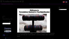 What Tornedalenshantverk.se website looked like in 2022 (2 years ago)
