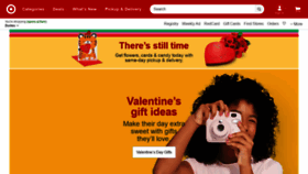 What Target.co website looked like in 2022 (2 years ago)
