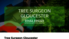 What Treesurgeongloucester.com website looked like in 2022 (2 years ago)