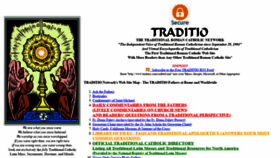 What Traditio.com website looked like in 2022 (2 years ago)