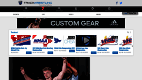 What Trackwrestling.com website looked like in 2022 (2 years ago)