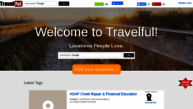 What Travelful.net website looked like in 2022 (2 years ago)