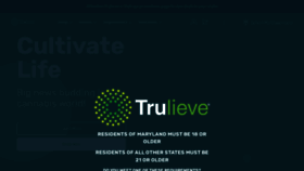 What Trulieve.com website looked like in 2022 (2 years ago)