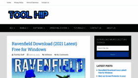 What Toolhip.com website looked like in 2022 (2 years ago)