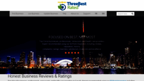 What Threebestrated.ca website looked like in 2022 (2 years ago)