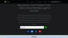 What Techtodown.com website looked like in 2022 (2 years ago)