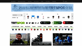 What Trtspor.com.tr website looked like in 2022 (3 years ago)