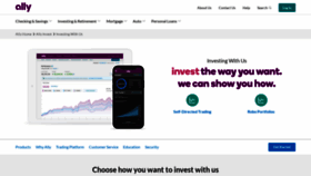 What Tradeking.com website looked like in 2022 (2 years ago)