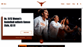 What Texassports.com website looked like in 2022 (2 years ago)