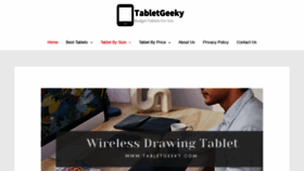 What Tabletgeeky.com website looked like in 2022 (2 years ago)