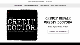 What Thecreditdoctors.com website looked like in 2022 (2 years ago)
