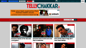 What Tellychakkar.com website looked like in 2022 (2 years ago)