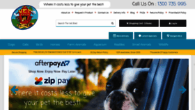 What Thevetshed.com.au website looked like in 2022 (2 years ago)