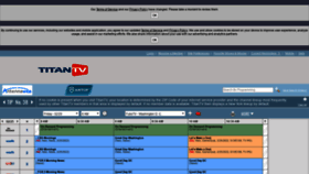 What Titantv.com website looked like in 2022 (2 years ago)