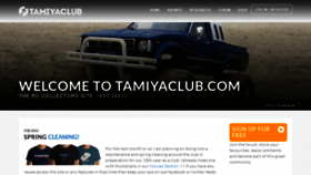 What Tamiyaclub.com website looked like in 2022 (2 years ago)
