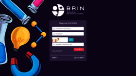 What Tnde.brin.go.id website looked like in 2022 (2 years ago)