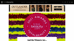 What Totalbeauty.com website looked like in 2022 (2 years ago)