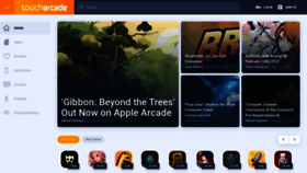 What Toucharcade.com website looked like in 2022 (2 years ago)