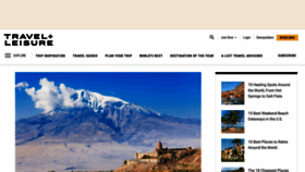 What Travelandleisure.com website looked like in 2022 (2 years ago)