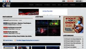 What Thetechgame.com website looked like in 2022 (2 years ago)