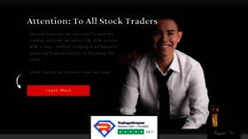 What Tradingwithrayner.com website looked like in 2022 (2 years ago)