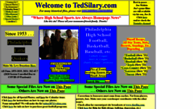 What Tedsilary.com website looked like in 2022 (2 years ago)