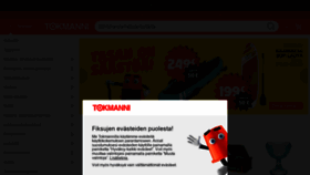What Tokmanni.fi website looked like in 2022 (2 years ago)