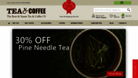 What Tea-and-coffee.com website looked like in 2022 (2 years ago)