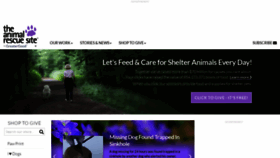 What Theanimalrescuesite.com website looked like in 2022 (2 years ago)