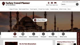 What Turkeytravelplanner.com website looked like in 2022 (2 years ago)