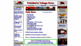 What Trinidadandtobagonews.com website looked like in 2022 (2 years ago)