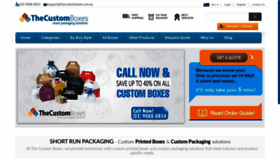 What Thecustomboxes.com.au website looked like in 2022 (2 years ago)