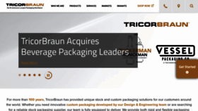 What Tricorbraun.com website looked like in 2022 (2 years ago)
