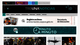 What Tribunanoticias.mx website looked like in 2022 (2 years ago)