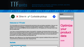 What Ttfonts.net website looked like in 2022 (2 years ago)
