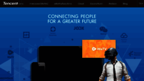 What Tencent.co.th website looked like in 2022 (3 years ago)