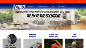 What Terro.com website looked like in 2022 (2 years ago)