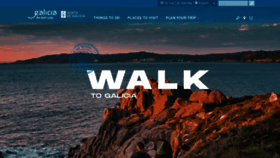 What Turismo.gal website looked like in 2022 (2 years ago)