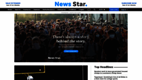 What Thenewsstar.com website looked like in 2022 (2 years ago)