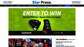 What Thestarpress.com website looked like in 2022 (2 years ago)