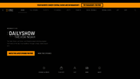 What Thedailyshow.com website looked like in 2022 (2 years ago)