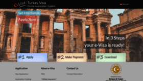 What Turkeyvisa.com.tr website looked like in 2022 (2 years ago)