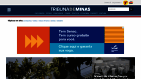What Tribunademinas.com.br website looked like in 2022 (2 years ago)