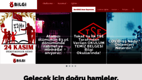 What Tokatbilgiokullari.com website looked like in 2022 (2 years ago)